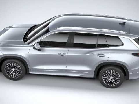 Volkswagen Tayron Regular 2025 3D Model
