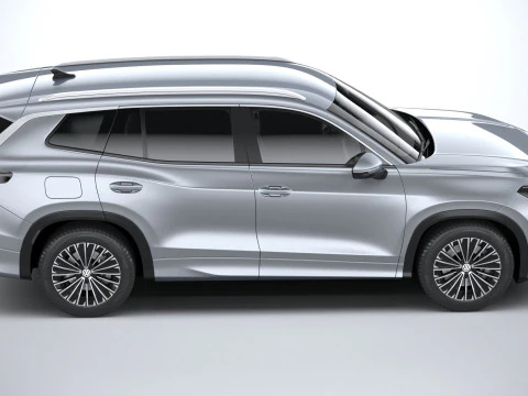 Volkswagen Tayron Regular 2025 3D Model