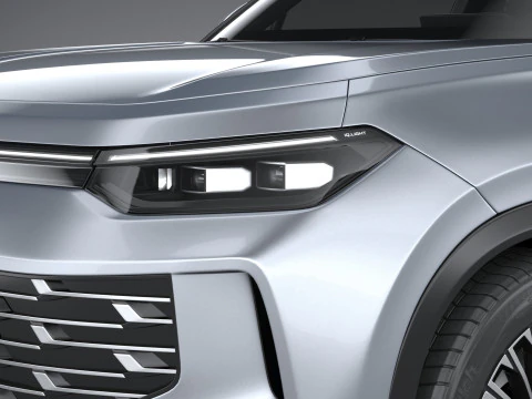 Volkswagen Tayron Regular 2025 3D Model