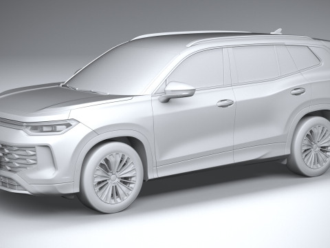 Volkswagen Tayron Regular 2025 Modelo 3D