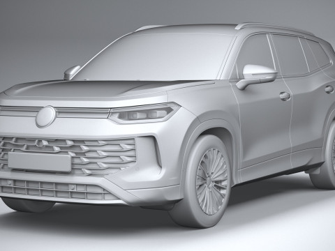 Volkswagen Tayron Regular 2025 Modelo 3D