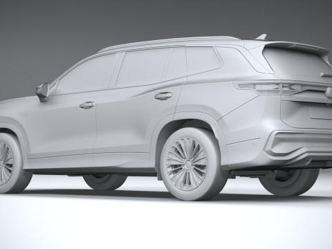Volkswagen Tayron Regular 2025 Modelo 3D