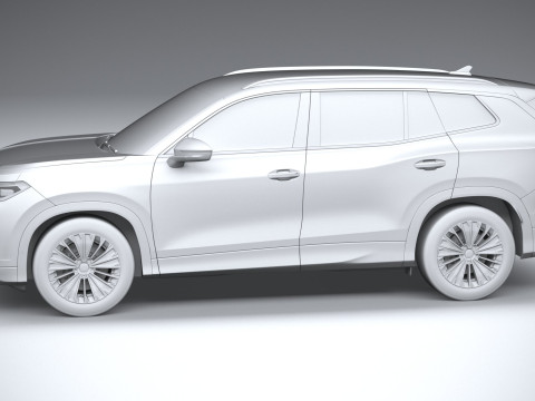 Volkswagen Tayron Regular 2025 Modelo 3D