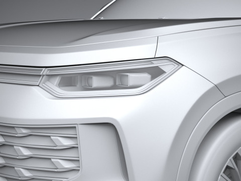 Volkswagen Tayron Regular 2025 Modelo 3D