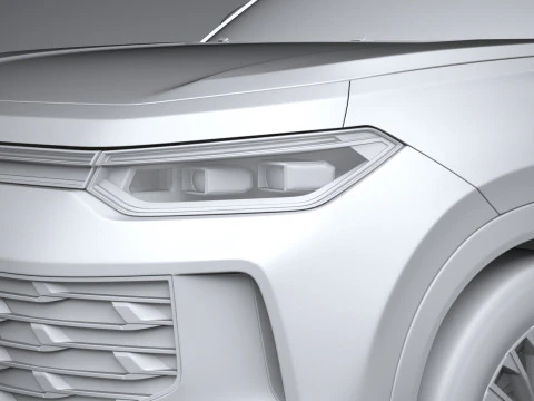 Volkswagen Tayron Regular 2025 3D Model