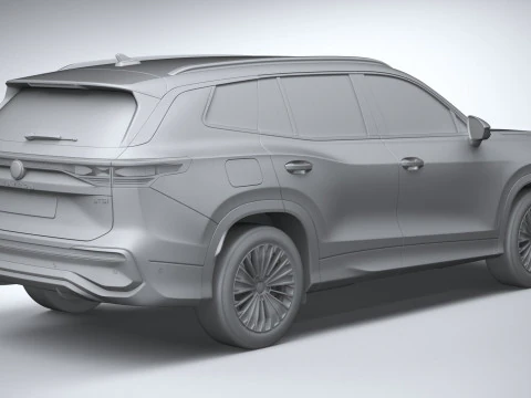 Volkswagen Tayron Regular 2025 3D Model