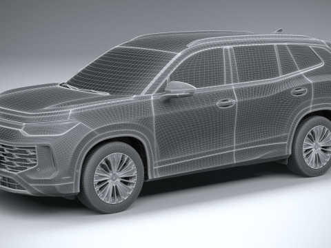 Volkswagen Tayron Regular 2025 Modelo 3D