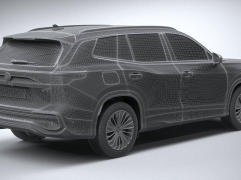 Volkswagen Tayron Regular 2025 Modelo 3D