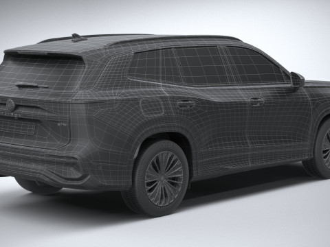 Volkswagen Tayron Regular 2025 Modelo 3D