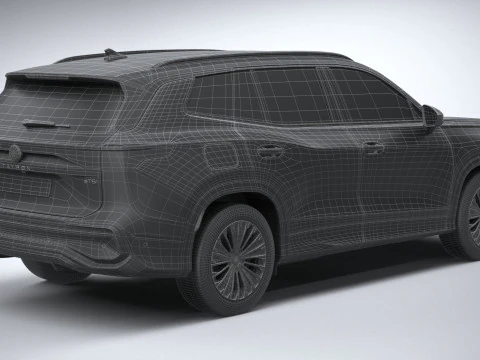 Volkswagen Tayron Regular 2025 3D Model
