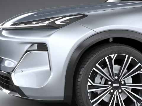 Geely Galaxy Starship 7 EM-i 2025 3Dモデル