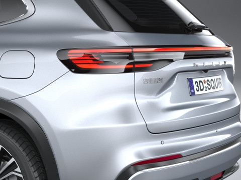 Geely Galaxy Starship 7 EM-i 2025 3Dモデル