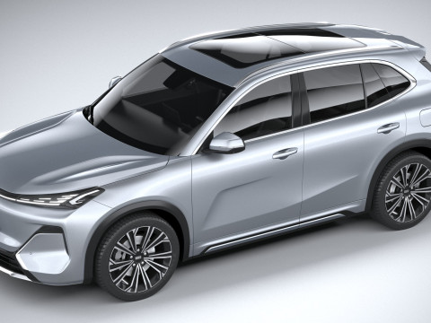 Geely Galaxy Starship 7 EM-i 2025 3Dモデル