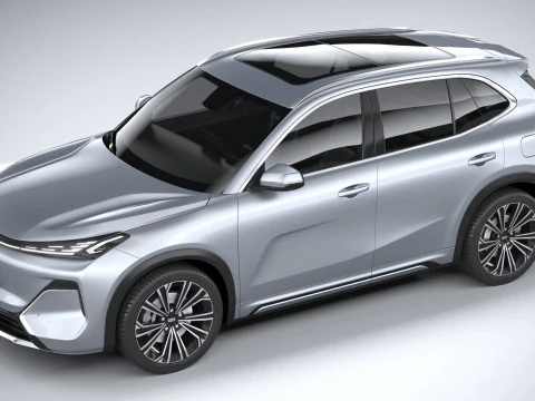 Geely Galaxy Starship 7 EM-i 2025 3D Model