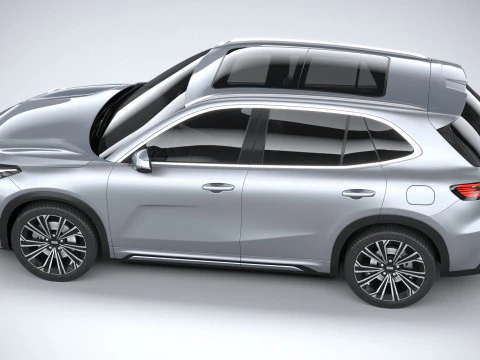 Geely Galaxy Starship 7 EM-i 2025 3D Model