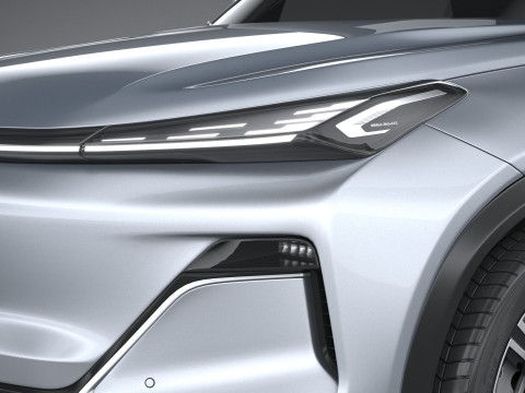 Geely Galaxy Starship 7 EM-i 2025 3Dモデル