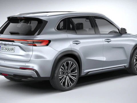 Geely Galaxy Starship 7 EM-i 2025 3D Model