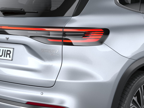 Geely Galaxy Starship 7 EM-i 2025 3Dモデル