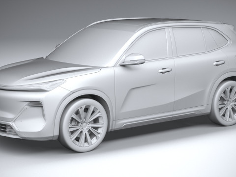 Geely Galaxy Starship 7 EM-i 2025 3Dモデル