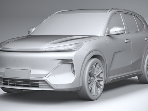 Geely Galaxy Starship 7 EM-i 2025 3Dモデル
