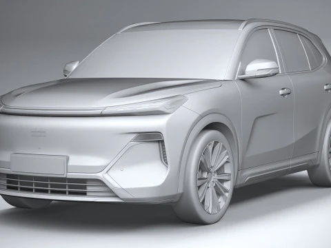 Geely Galaxy Starship 7 EM-i 2025 3D Model