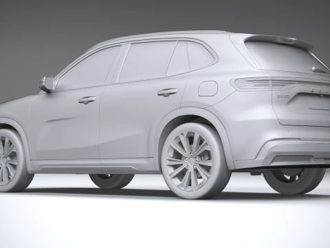 Geely Galaxy Starship 7 EM-i 2025 3D Model