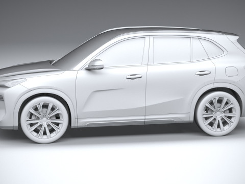 Geely Galaxy Starship 7 EM-i 2025 3Dモデル