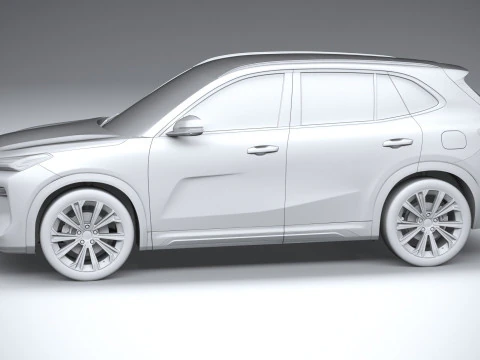 Geely Galaxy Starship 7 EM-i 2025 3D Model