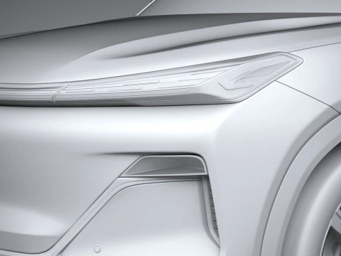 Geely Galaxy Starship 7 EM-i 2025 3D Model
