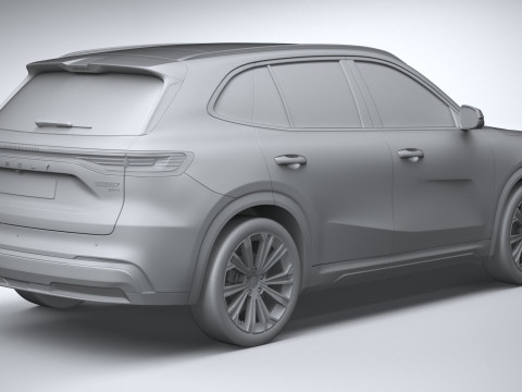 Geely Galaxy Starship 7 EM-i 2025 3Dモデル
