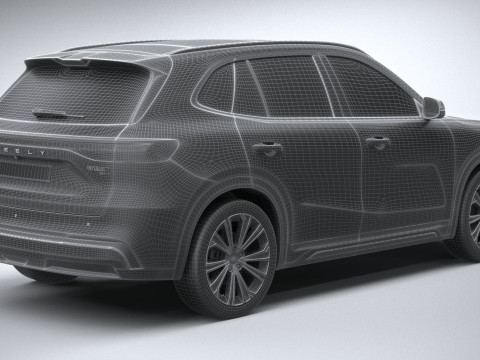 Geely Galaxy Starship 7 EM-i 2025 3Dモデル
