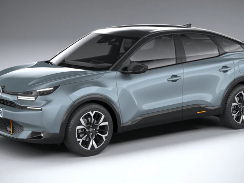 Citroen C4 2025 Model 3D