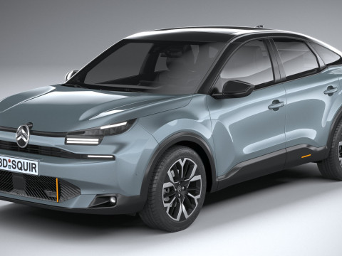 Citroen C4 2025 3D Model