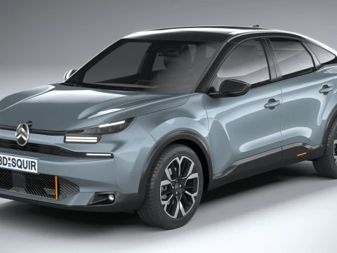 Citroen C4 2025 3D Model