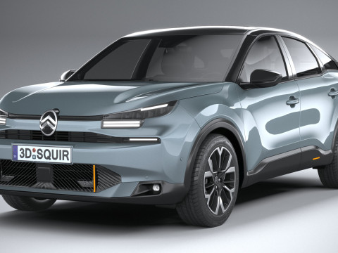 Citroen C4 2025 3D Model