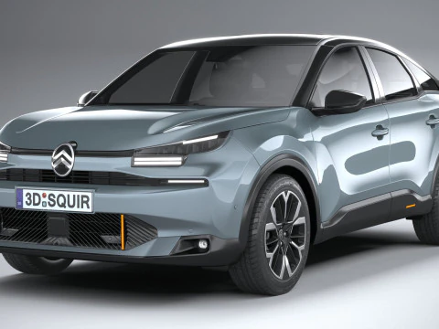 Citroen C4 2025 3D Model