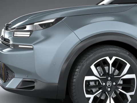 Citroen C4 2025 3D Model