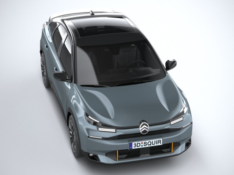 Citroen C4 2025 3D Model