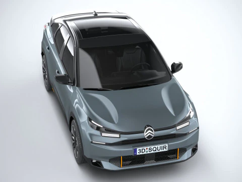 Citroen C4 2025 3D Model