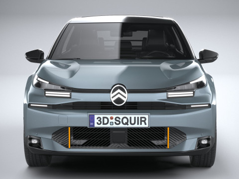 Citroen C4 2025 3D Model