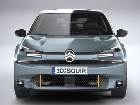 Citroen C4 2025 3D Model