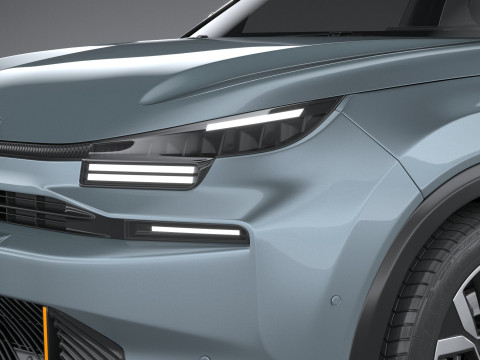 Citroen C4 2025 3D Model
