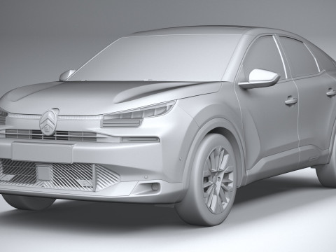 Citroen C4 2025 3D Model