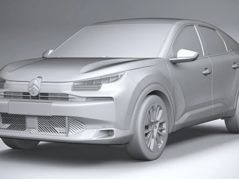 Citroen C4 2025 3D Model