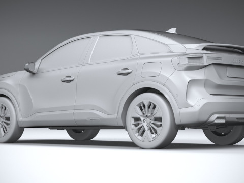 Citroen C4 2025 3D Model