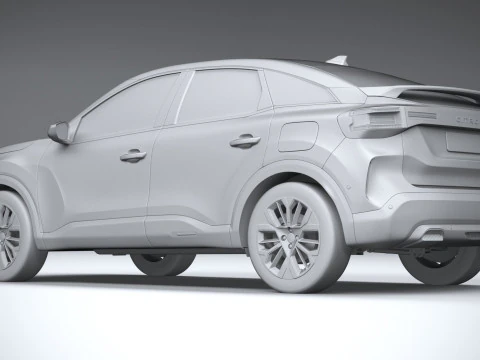 Citroen C4 2025 3D Model