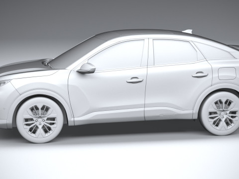 Citroen C4 2025 3D Model