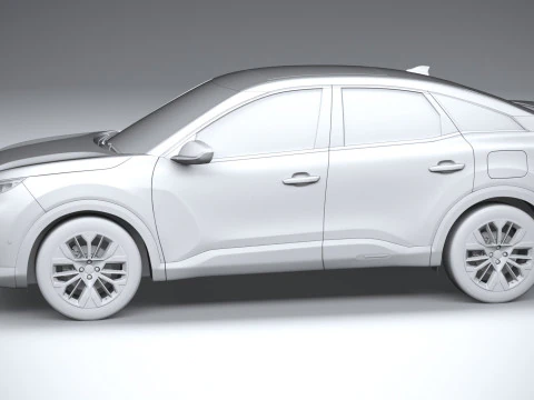 Citroen C4 2025 3D Model
