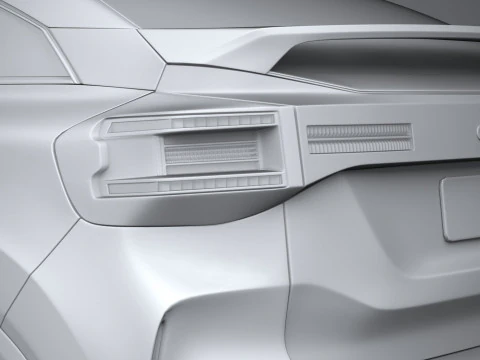 Citroen C4 2025 3D Model