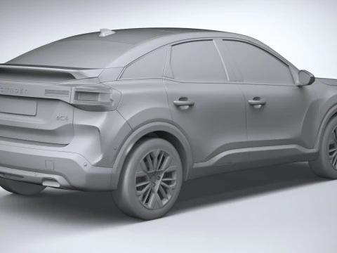 Citroen C4 2025 3D Model